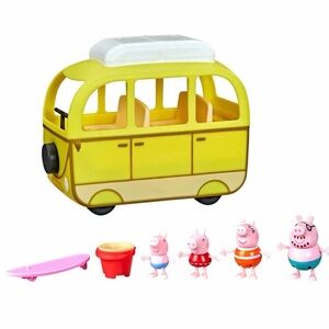 Peppa Pig Yellow Adventure Van Set